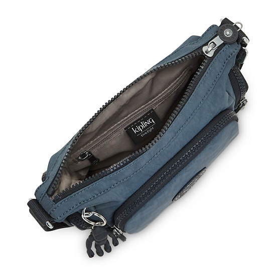 Sacs Crossbody Kipling Gabbie Mini Bleu Marine Grise | FR 2101EB